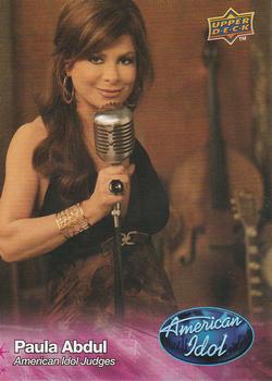 2009 Upper Deck American Idol Season 8 #002 Paula Abdul Front