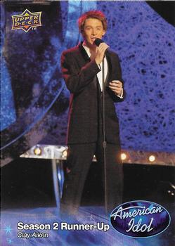 2009 Upper Deck American Idol Season 8 #018 Clay Aiken Front