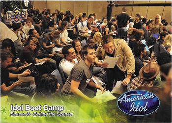 2009 Upper Deck American Idol Season 8 #026 Idol Boot Camp Front