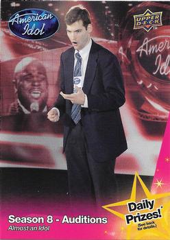 2009 Upper Deck American Idol Season 8 #034 Almost an Idol Front