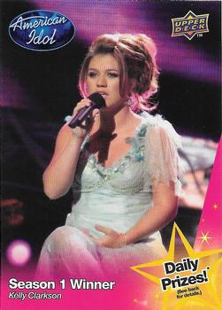 2009 Upper Deck American Idol Season 8 #060 Kelly Clarkson Front