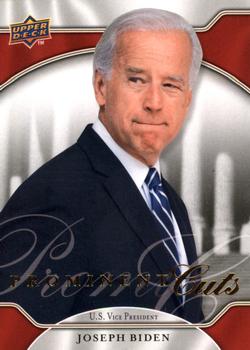 2009 Upper Deck Prominent Cuts #1 Joe Biden Front