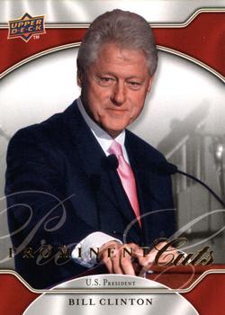 2009 Upper Deck Prominent Cuts #9 Bill Clinton Front