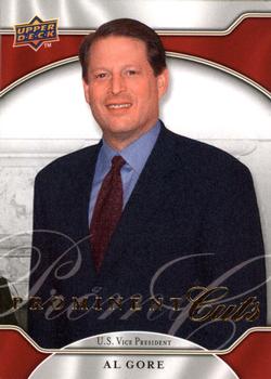 2009 Upper Deck Prominent Cuts #12 Al Gore Front