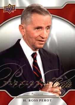 2009 Upper Deck Prominent Cuts #18 H. Ross Perot Front