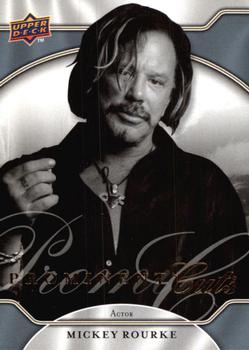 2009 Upper Deck Prominent Cuts #32 Mickey Rourke Front