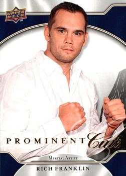 2009 Upper Deck Prominent Cuts #42 Rich Franklin Front