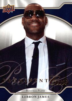 2009 Upper Deck Prominent Cuts #45 LeBron James Front