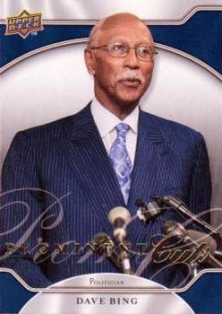 2009 Upper Deck Prominent Cuts #60 Dave Bing Front