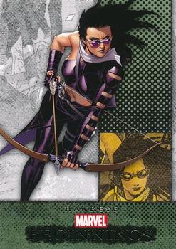 2011 Upper Deck Marvel Beginnings S1 #3 Hawkeye Front
