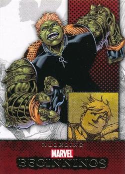 2011 Upper Deck Marvel Beginnings S1 #8 Hulkling Front