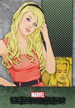 2011 Upper Deck Marvel Beginnings S1 #66 Gwen Stacey Front