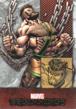 2011 Upper Deck Marvel Beginnings S1 #134 Hercules Front