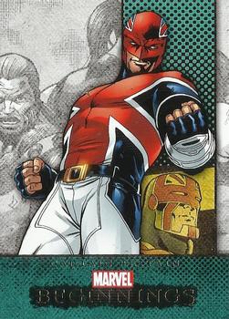 2012 Upper Deck Marvel Beginnings S2 #273 Captain Britain Front
