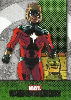 2012 Upper Deck Marvel Beginnings S2 #340 Captain Marvel Front