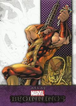 2012 Upper Deck Marvel Beginnings S2 #359 Atlas Front