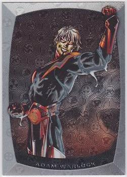 2011 Upper Deck Marvel Beginnings S1 - Marvel Prime Micromotion Foil #M-1 Adam Warlock Front