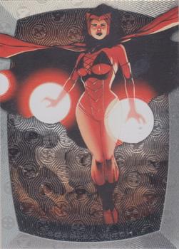 2011 Upper Deck Marvel Beginnings S1 - Marvel Prime Micromotion Foil #M-47 Scarlet Witch Front