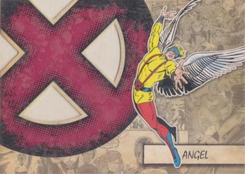 2011 Upper Deck Marvel Beginnings S1 - X-Men Die Cut #X-1 Angel Front