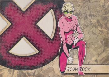 2011 Upper Deck Marvel Beginnings S1 - X-Men Die Cut #X-6 Boom Boom Front