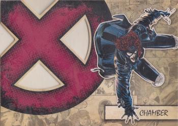2011 Upper Deck Marvel Beginnings S1 - X-Men Die Cut #X-9 Chamber Front