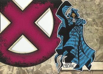 2011 Upper Deck Marvel Beginnings S1 - X-Men Die Cut #X-10 Cloak Front