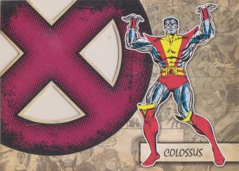 2011 Upper Deck Marvel Beginnings S1 - X-Men Die Cut #X-11 Colossus Front
