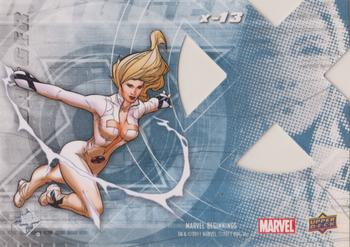 2011 Upper Deck Marvel Beginnings S1 - X-Men Die Cut #X-13 Dagger Back