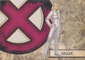 2011 Upper Deck Marvel Beginnings S1 - X-Men Die Cut #X-13 Dagger Front