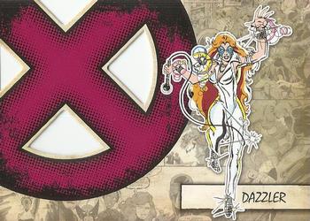 2011 Upper Deck Marvel Beginnings S1 - X-Men Die Cut #X-15 Dazzler Front