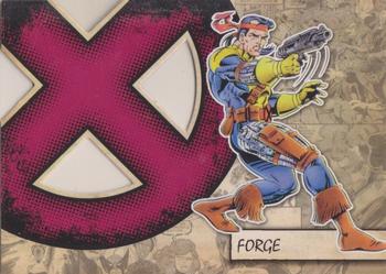 2011 Upper Deck Marvel Beginnings S1 - X-Men Die Cut #X-18 Forge Front