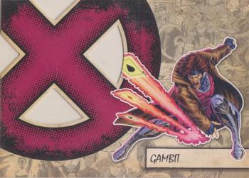 2011 Upper Deck Marvel Beginnings S1 - X-Men Die Cut #X-19 Gambit Front