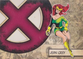 2011 Upper Deck Marvel Beginnings S1 - X-Men Die Cut #X-24 Jean Grey Front