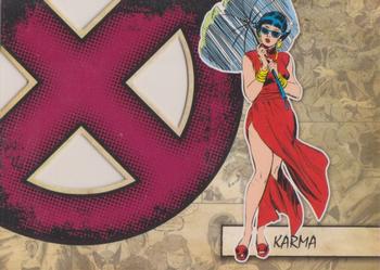 2011 Upper Deck Marvel Beginnings S1 - X-Men Die Cut #X-26 Karma Front