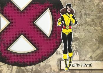 2011 Upper Deck Marvel Beginnings S1 - X-Men Die Cut #X-27 Kitty Pryde Front