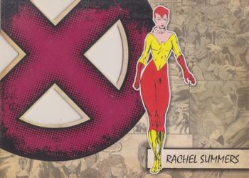 2011 Upper Deck Marvel Beginnings S1 - X-Men Die Cut #X-30 Rachel Summers Front