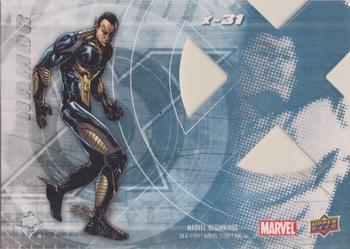 2011 Upper Deck Marvel Beginnings S1 - X-Men Die Cut #X-31 Namor Back
