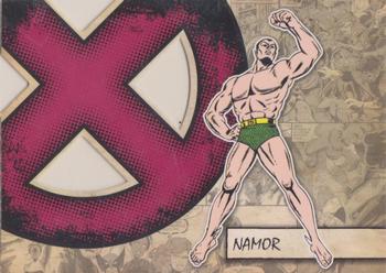 2011 Upper Deck Marvel Beginnings S1 - X-Men Die Cut #X-31 Namor Front