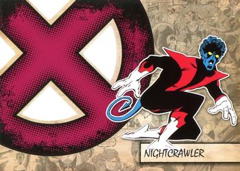 2011 Upper Deck Marvel Beginnings S1 - X-Men Die Cut #X-32 Nightcrawler Front