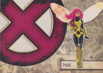 2011 Upper Deck Marvel Beginnings S1 - X-Men Die Cut #X-34 Pixie Front