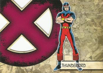 2011 Upper Deck Marvel Beginnings S1 - X-Men Die Cut #X-41 Thunderbird Front