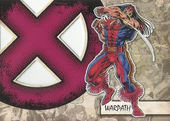 2011 Upper Deck Marvel Beginnings S1 - X-Men Die Cut #X-42 Warpath Front