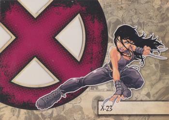 2011 Upper Deck Marvel Beginnings S1 - X-Men Die Cut #X-44 X-23 Front