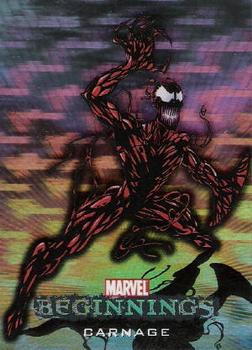 2011 Upper Deck Marvel Beginnings S1 - Marvel Villains Hologram #H-4 Carnage Front