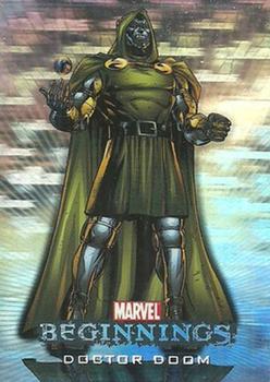 2011 Upper Deck Marvel Beginnings S1 - Marvel Villains Hologram #H-7 Doctor Doom Front