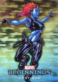 2011 Upper Deck Marvel Beginnings S1 - Marvel Villains Hologram #H-31 Mystique Front