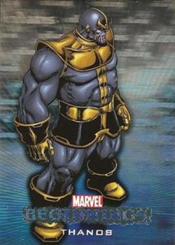 2011 Upper Deck Marvel Beginnings S1 - Marvel Villains Hologram #H-40 Thanos Front