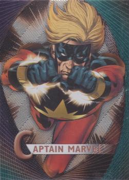 2012 Upper Deck Marvel Beginnings S2 - Marvel Prime Micromotion #M-9 Captain Marvel Front