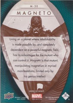 2012 Upper Deck Marvel Beginnings S2 - Marvel Prime Micromotion #M-30 Magneto Back