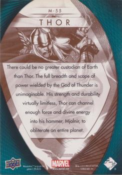 2012 Upper Deck Marvel Beginnings S2 - Marvel Prime Micromotion #M-55 Thor Back